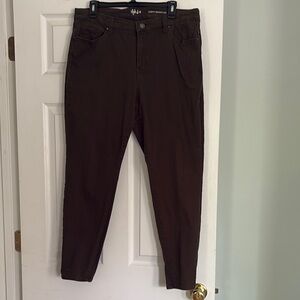 Style & Co. Women's Deep Olive/Brown Jeans